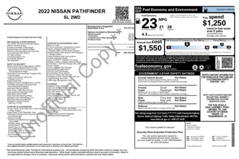 Nissan Pathfinder Sl - Thumbnail 5