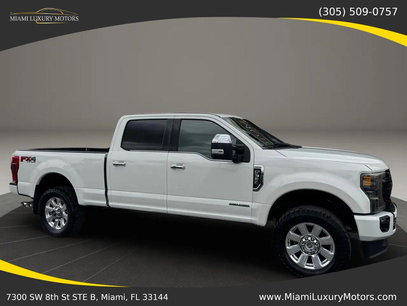 Ford F350 Super Duty Crew Cab Platinum Pickup 4D 6 3/4 Ft - Thumbnail 2