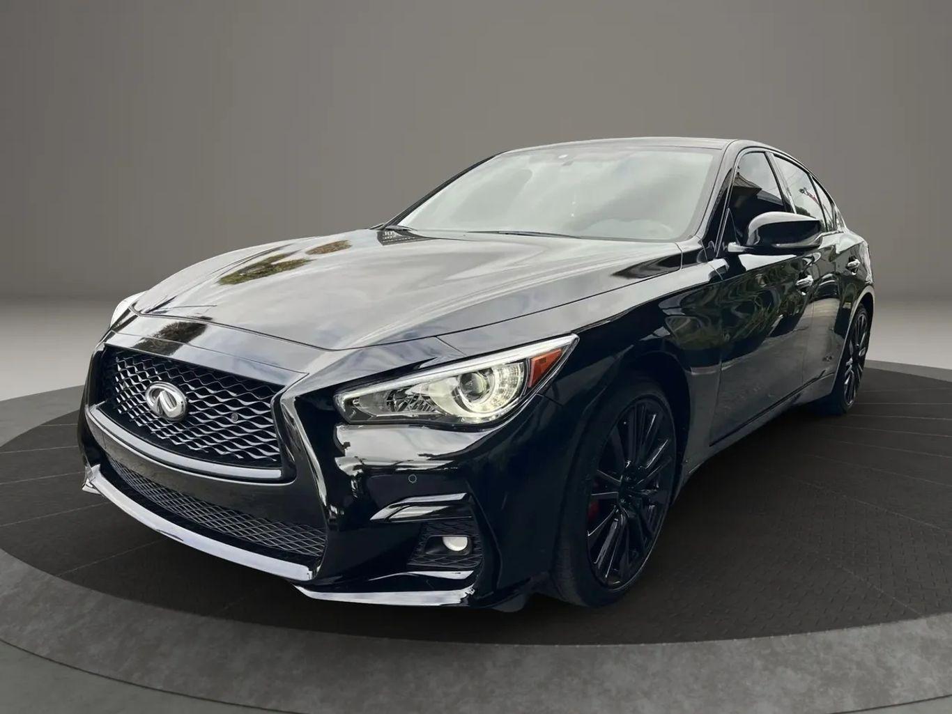 Infiniti Q50 Red Sport 400 Sedan 4D - Thumbnail 7