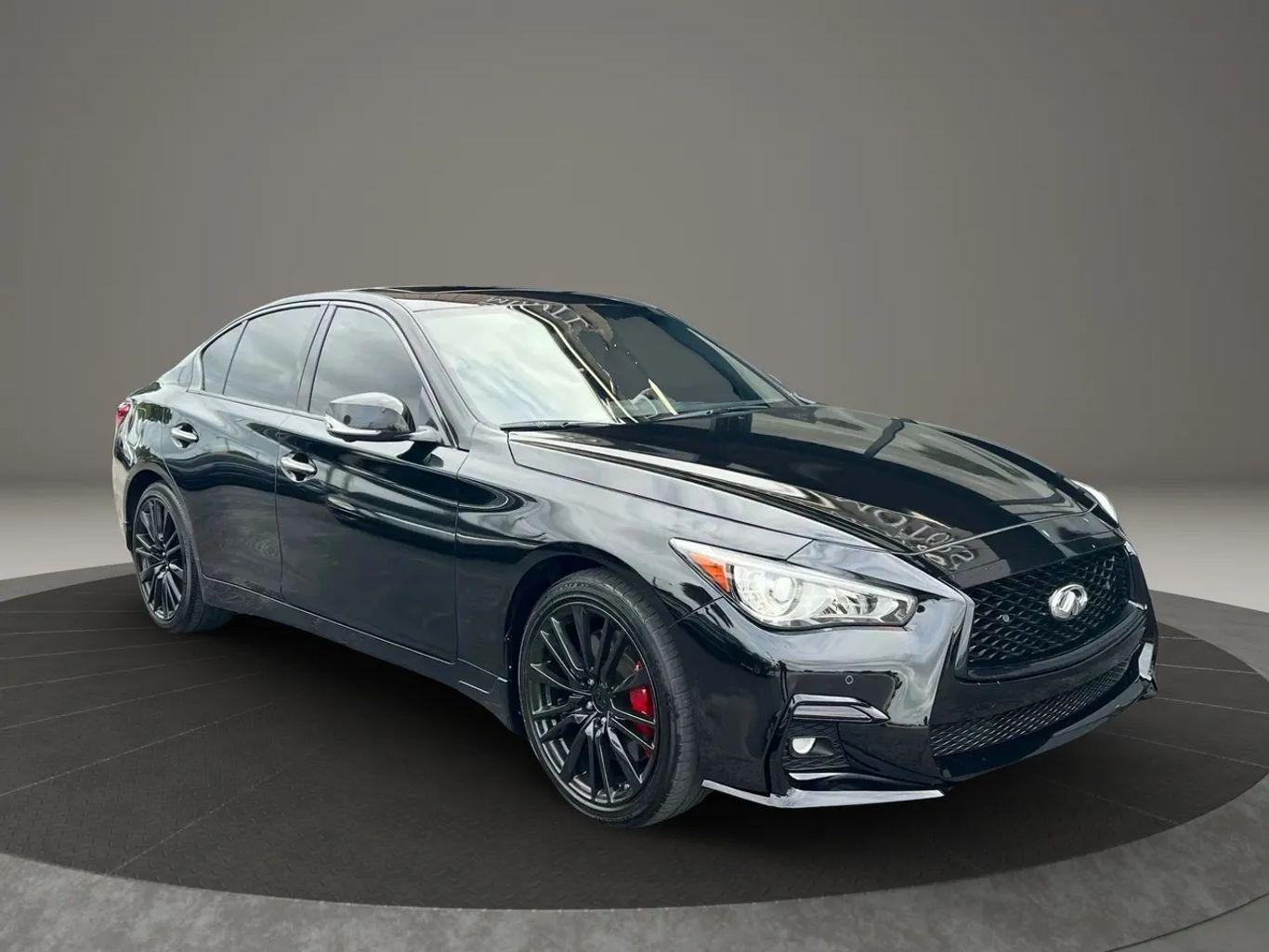 Infiniti Q50 Red Sport 400 Sedan 4D - Thumbnail 5