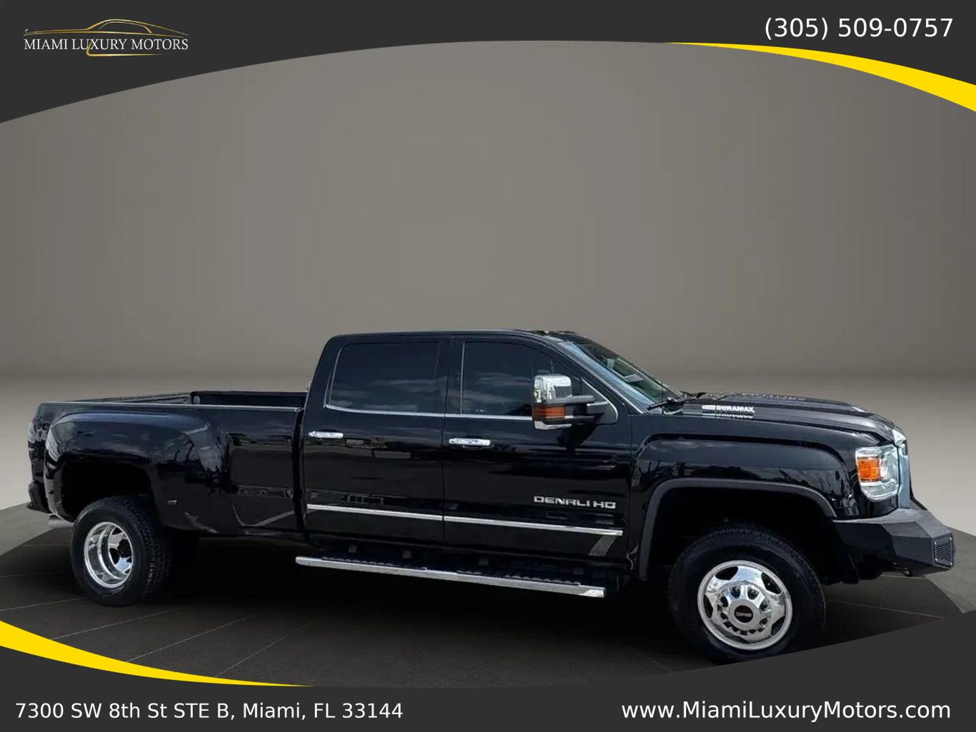 Gmc Sierra 3500 Hd Crew Cab Denali Pickup 4D 8 Ft - Thumbnail 2