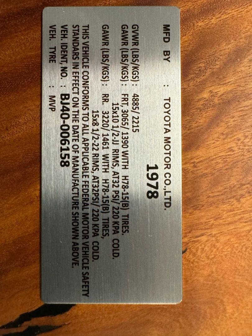 Toyota Land Cruiser Bj40 - Thumbnail 9