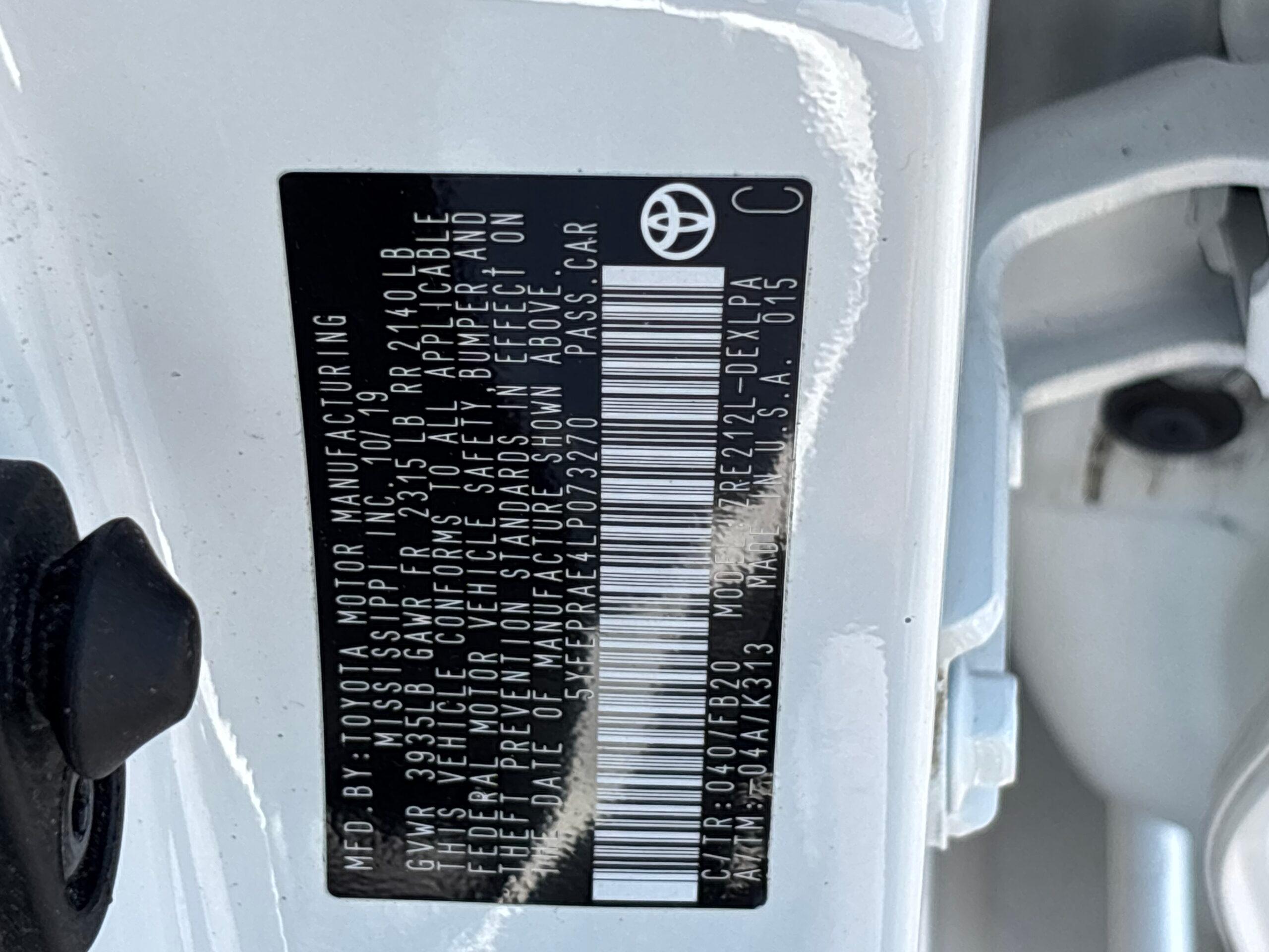 Toyota Corolla Le - Thumbnail 9