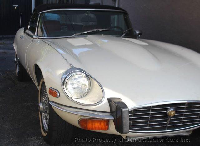 Jaguar XKE  E-TYPE CONVERTIBLE V12 SERIES 3, 4 SPD MANUAL/ 4-CARBURETED - View 1