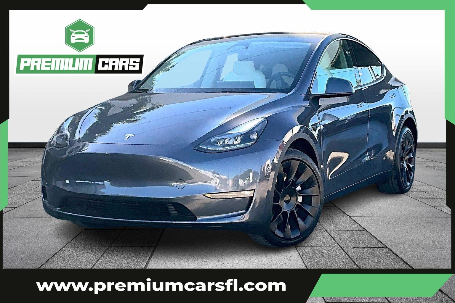 Tesla Model Y Long Range Sport Utility 4D - View 1