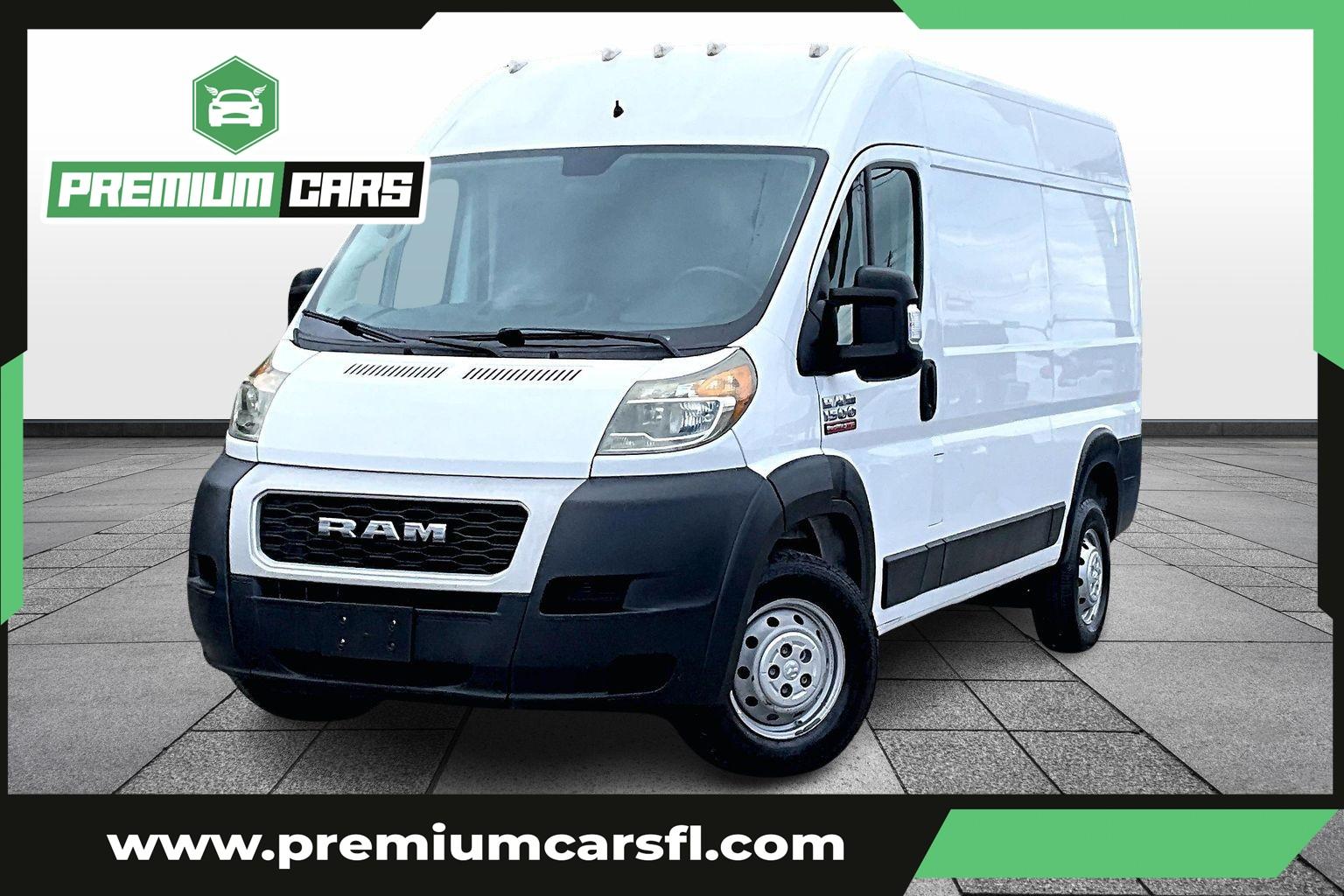 Ram Promaster Cargo Van 1500 High Roof Van 3D - View 1