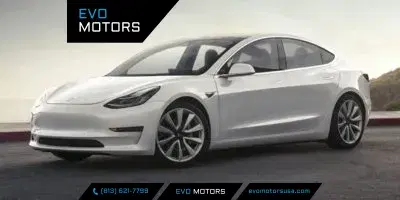 Tesla Model 3 Standard Range Plus W/White Interior - View 1
