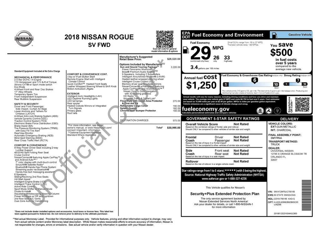 Nissan Rogue Sv - Thumbnail 5