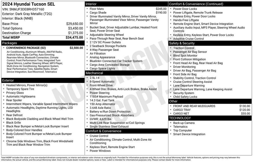 Hyundai Tucson Sel - Thumbnail 4