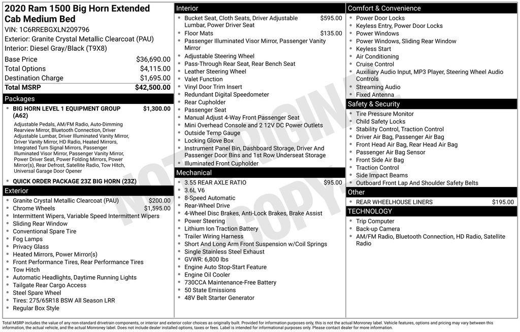 Ram 1500 Big Horn/Lone Star - Thumbnail 5