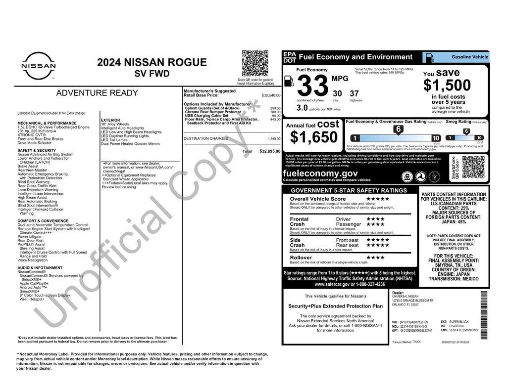 Nissan Rogue Sv - Thumbnail 5