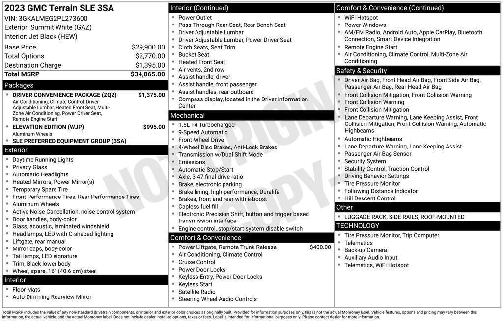 GMC Terrain Sle - Thumbnail 4