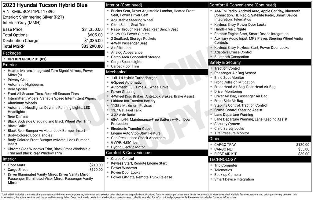 Hyundai Tucson Hybrid Blue - Thumbnail 4