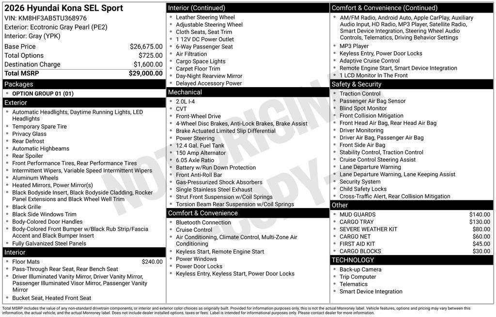 Hyundai Kona Sel Sport - Thumbnail 4