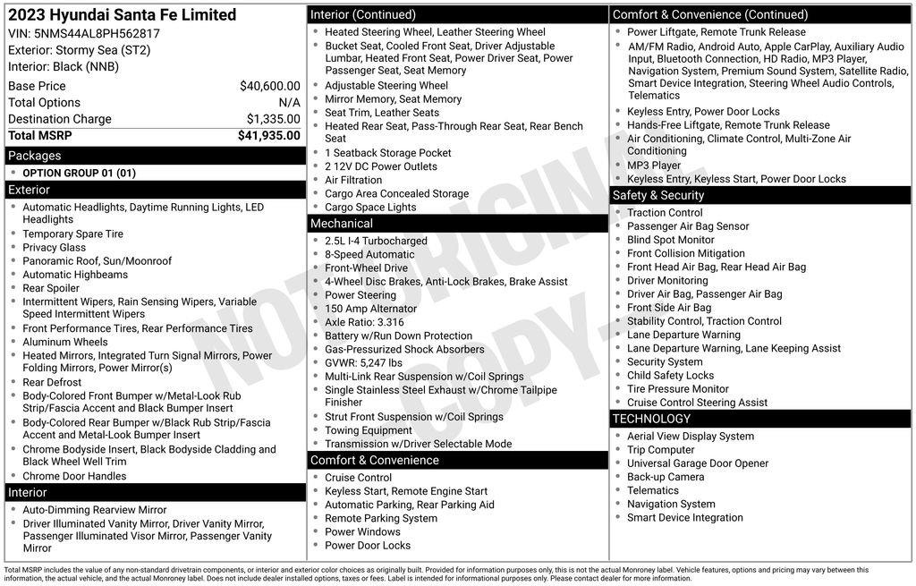 Hyundai Santa Fe Limited - Thumbnail 4