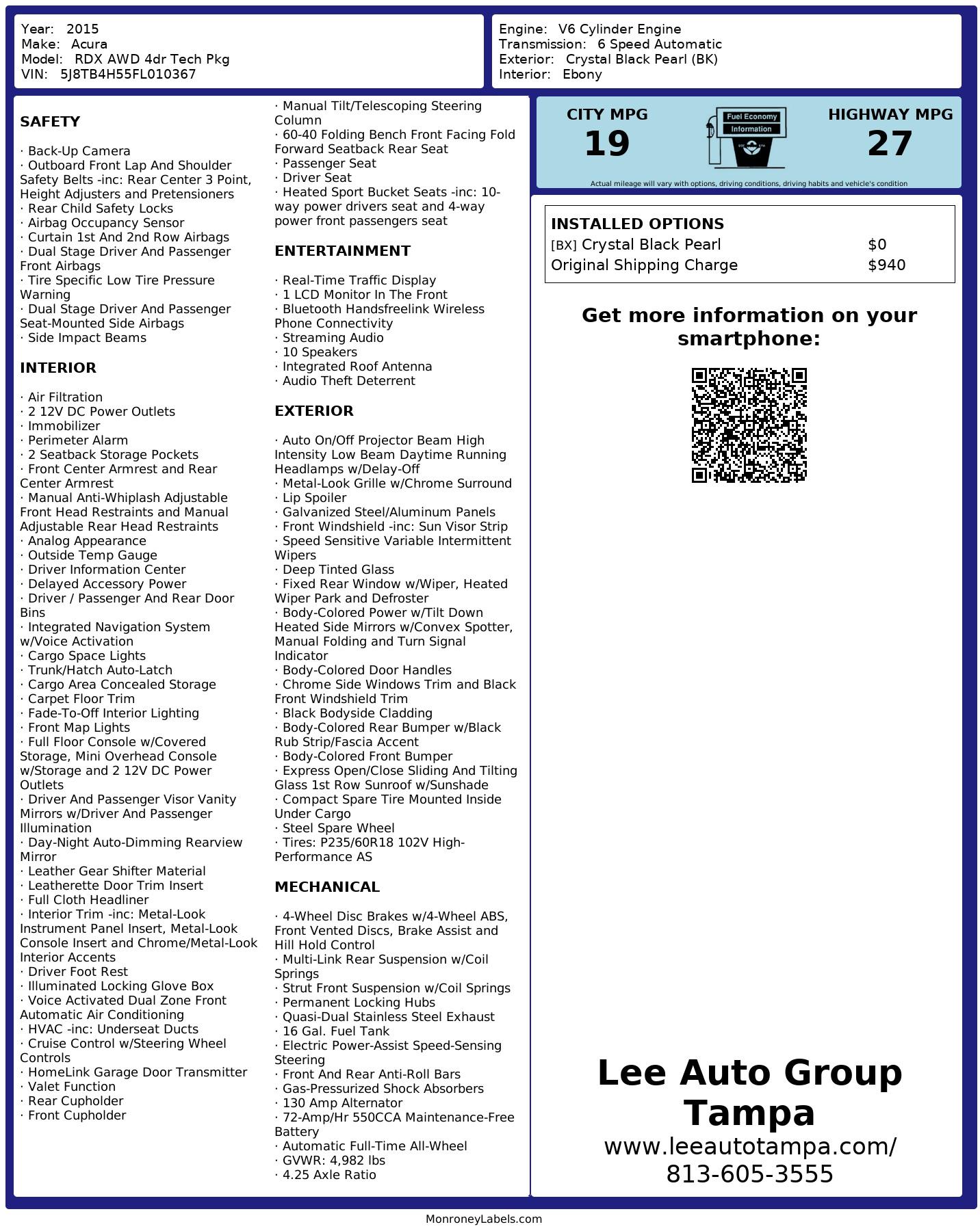 Acura Rdx Tech Pkg - Thumbnail 12