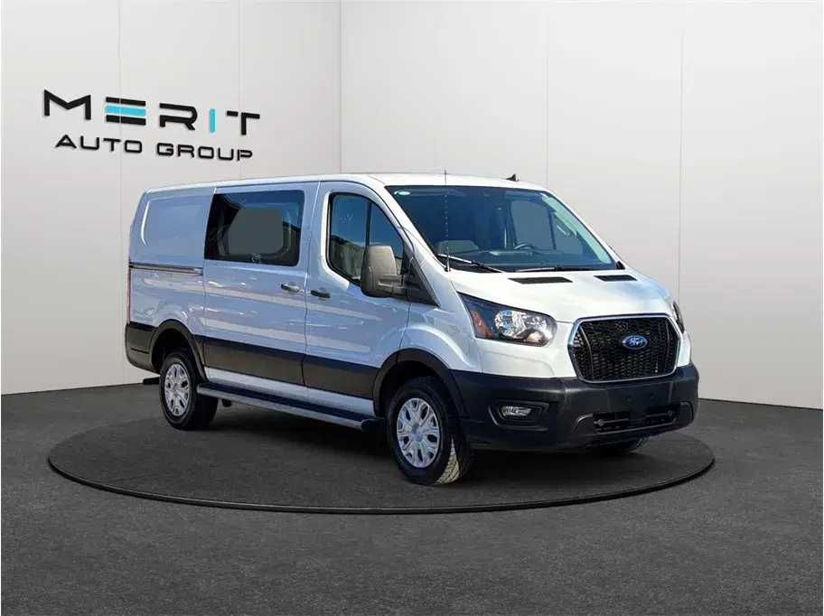 Ford Transit 250 Cargo Van Low Roof W/Rwb Van 3D - View 1