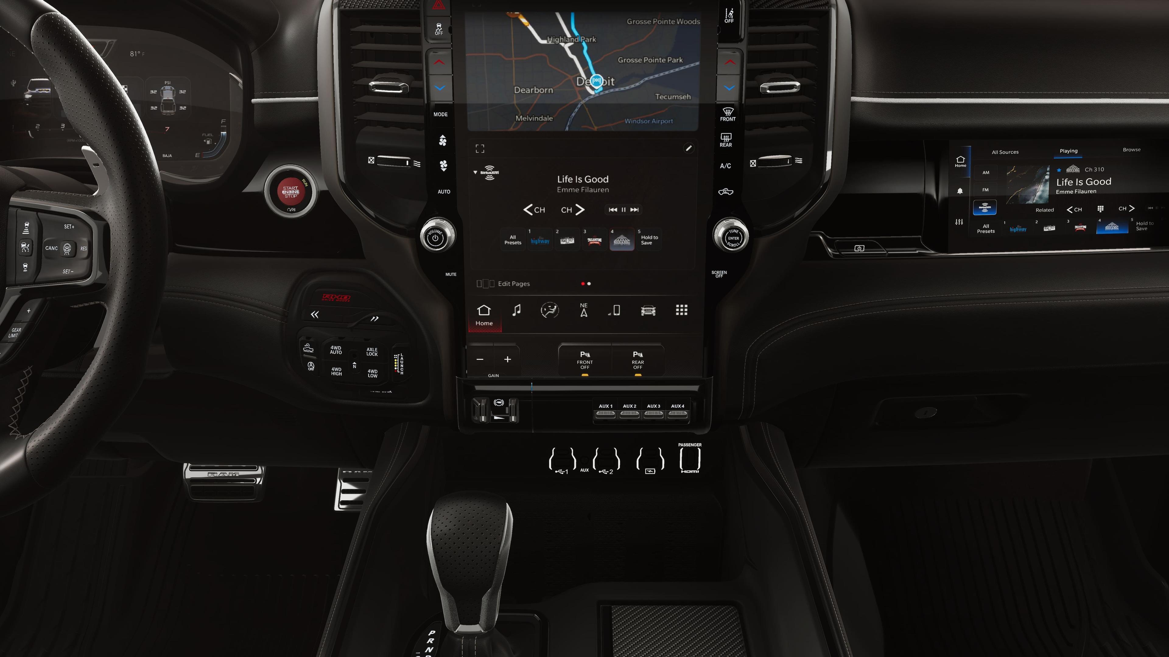 Ram 1500 Rho Crew Cab 4X4 5'7' Box - Thumbnail 18