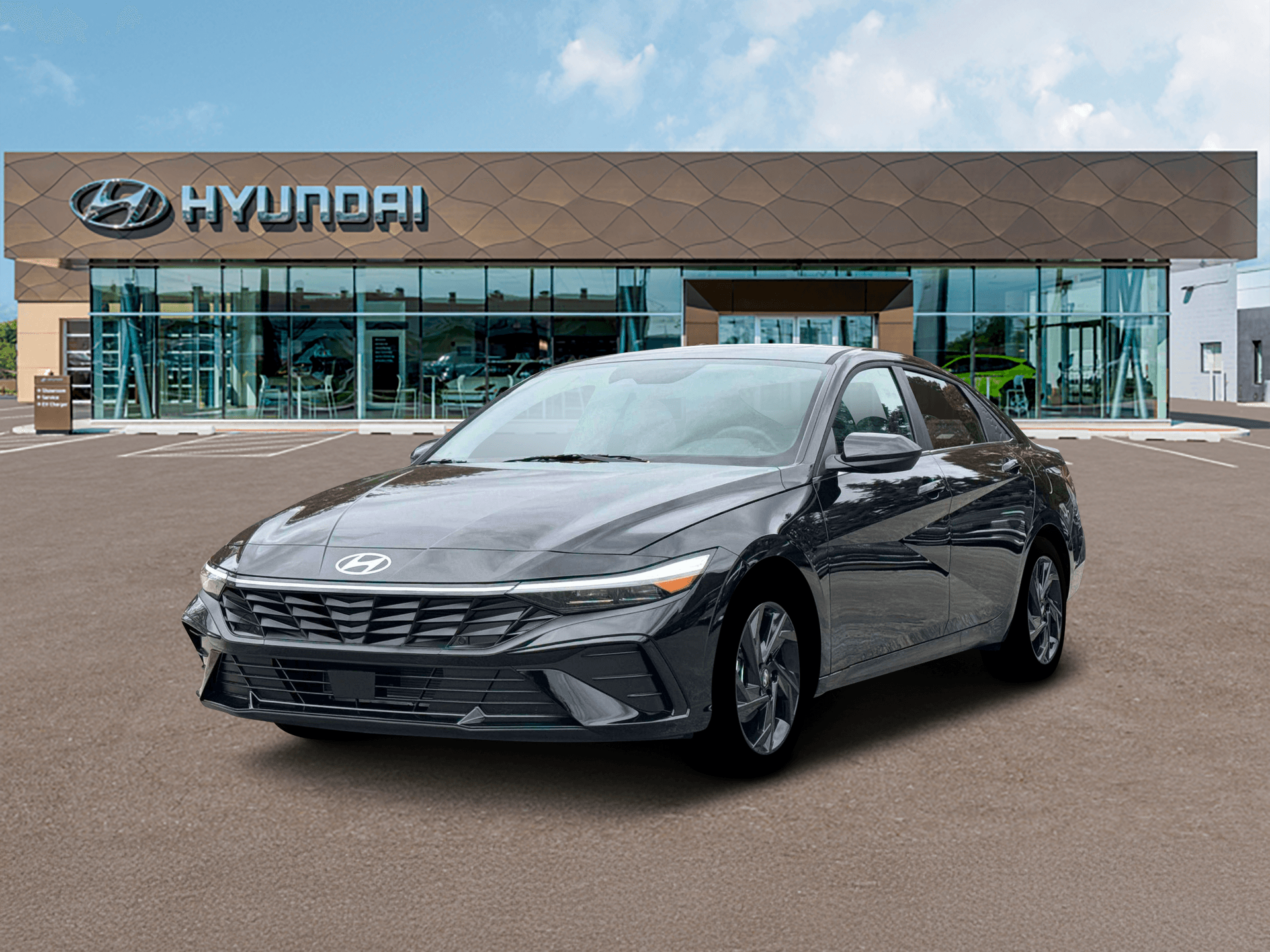 Hyundai Elantra Sel Sport Premium Fwd 4D Sedan - Thumbnail 2