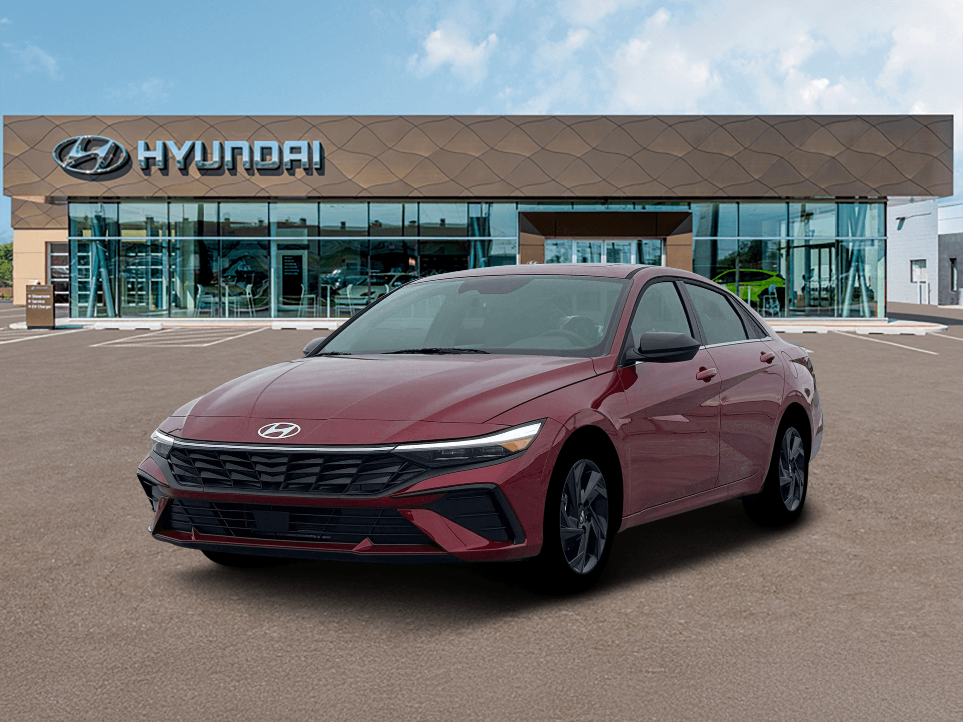 Hyundai Elantra Sel Sport Premium Fwd 4D Sedan - Thumbnail 2