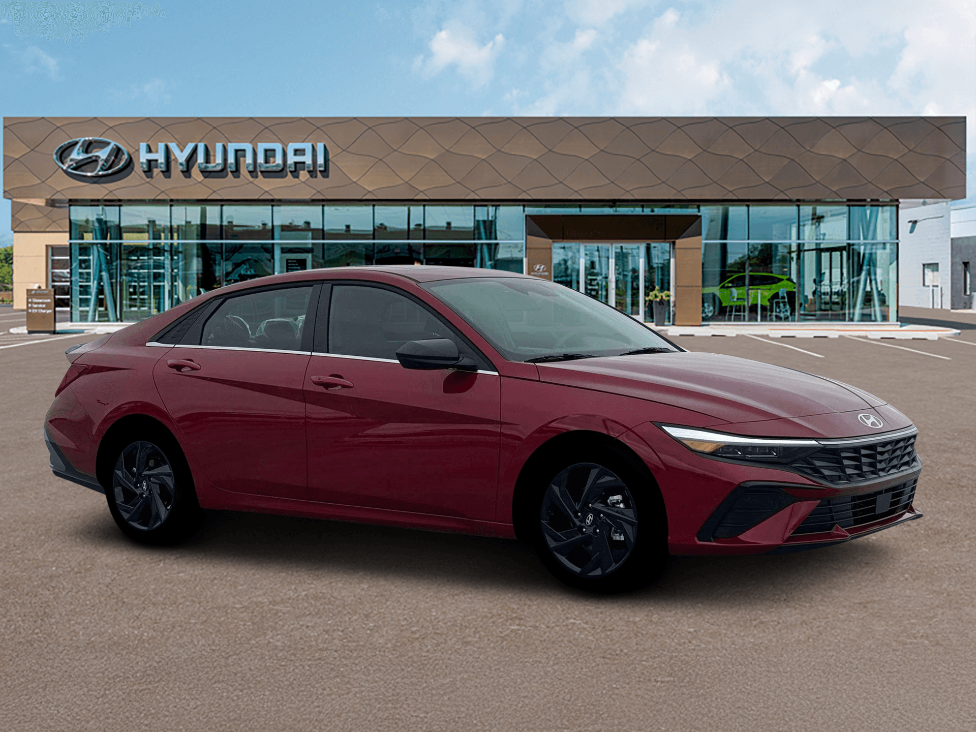 Hyundai Elantra Sel Sport Premium Fwd 4D Sedan - Thumbnail 11