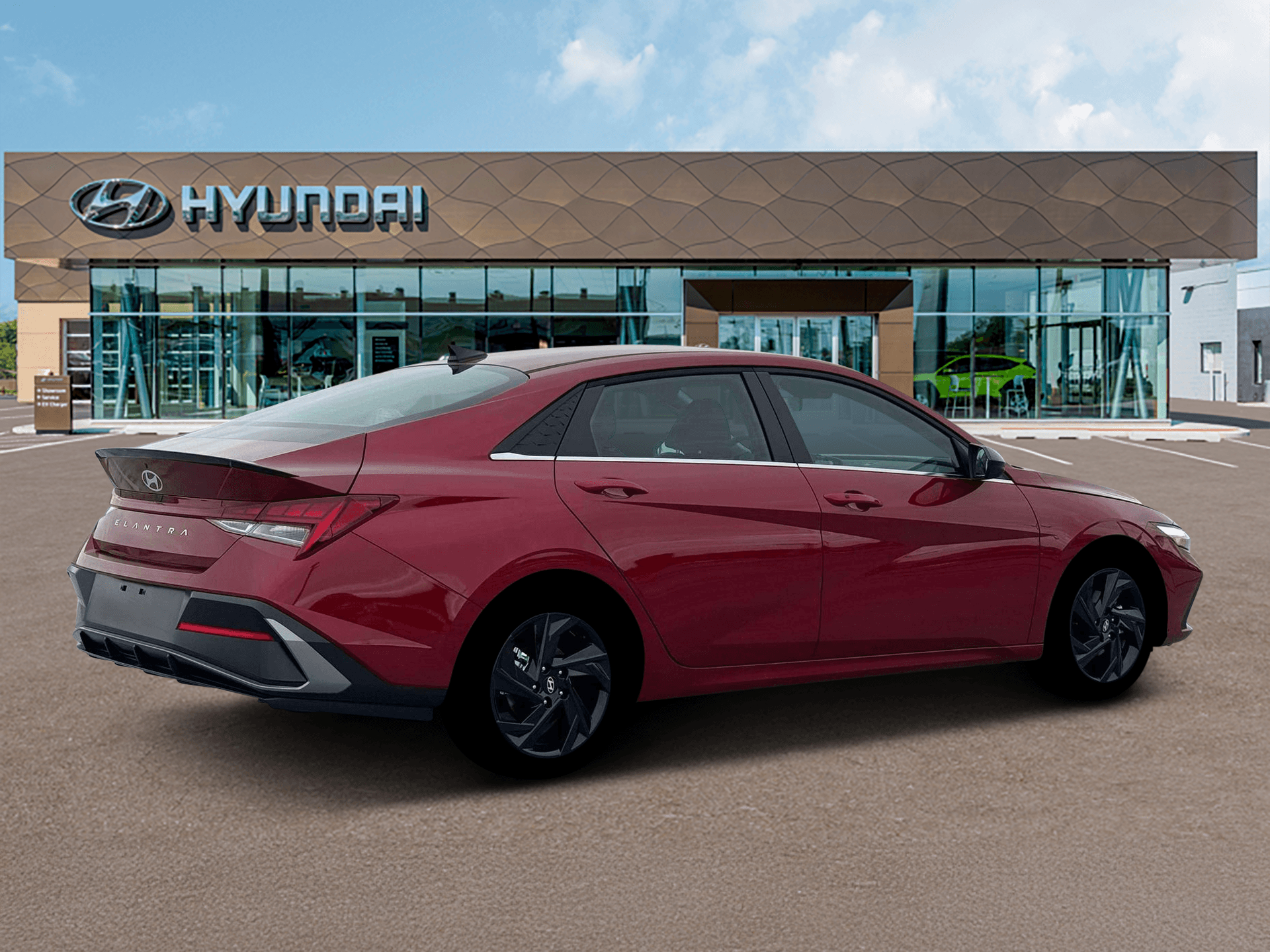 Hyundai Elantra Sel Sport Premium Fwd 4D Sedan - Thumbnail 9