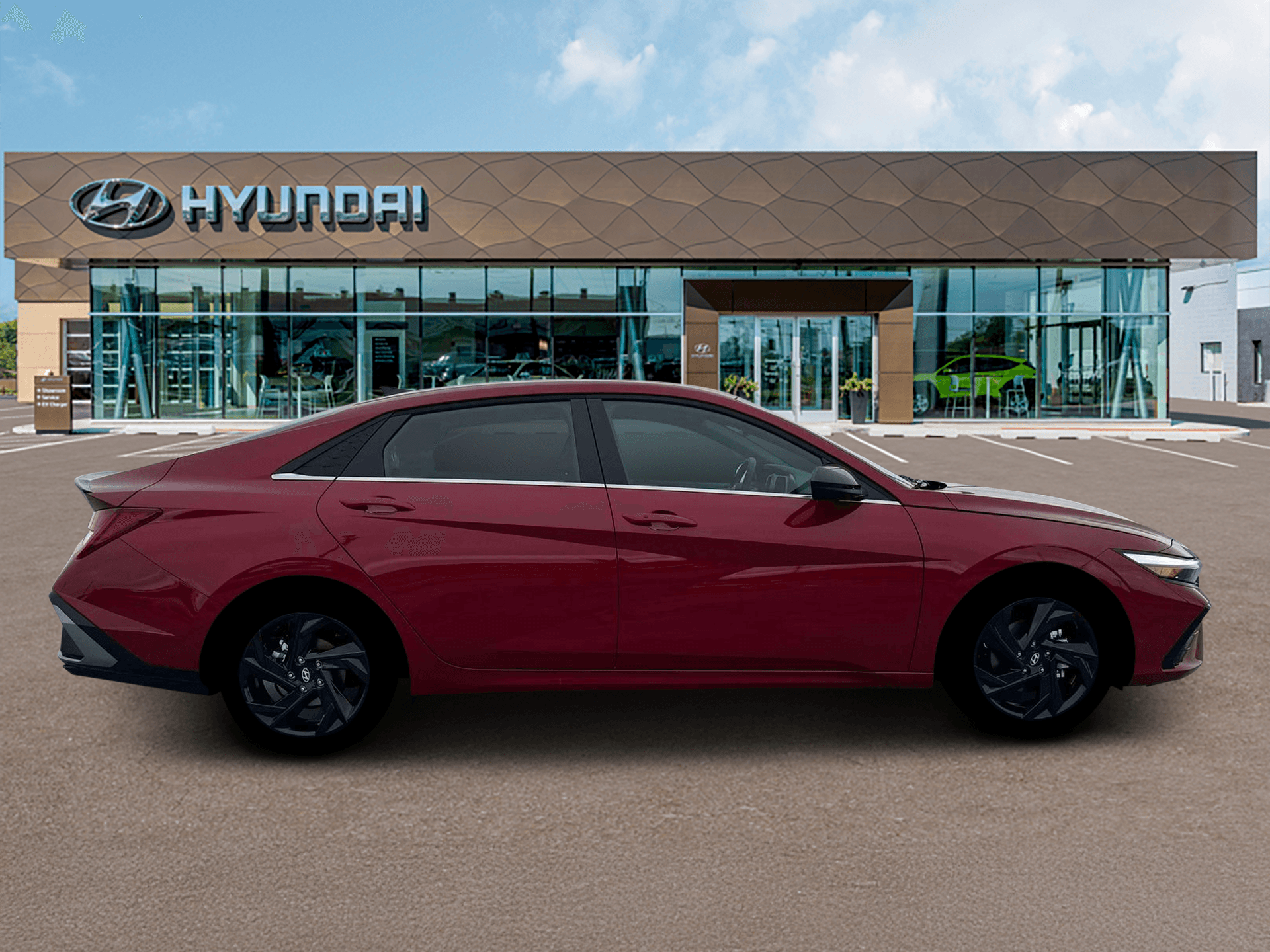 Hyundai Elantra Sel Sport Premium Fwd 4D Sedan - Thumbnail 10