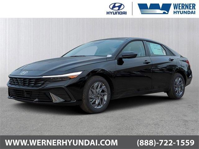 Hyundai Elantra Hybrid Blue Fwd 4D Sedan - View 1