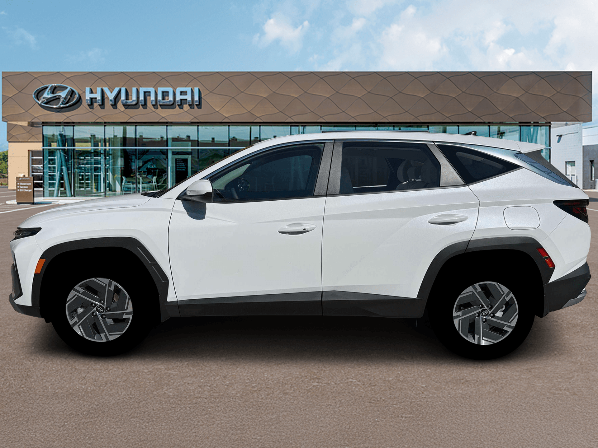 Hyundai Tucson Hybrid Blue Awd 4D Sport Utility - Thumbnail 4
