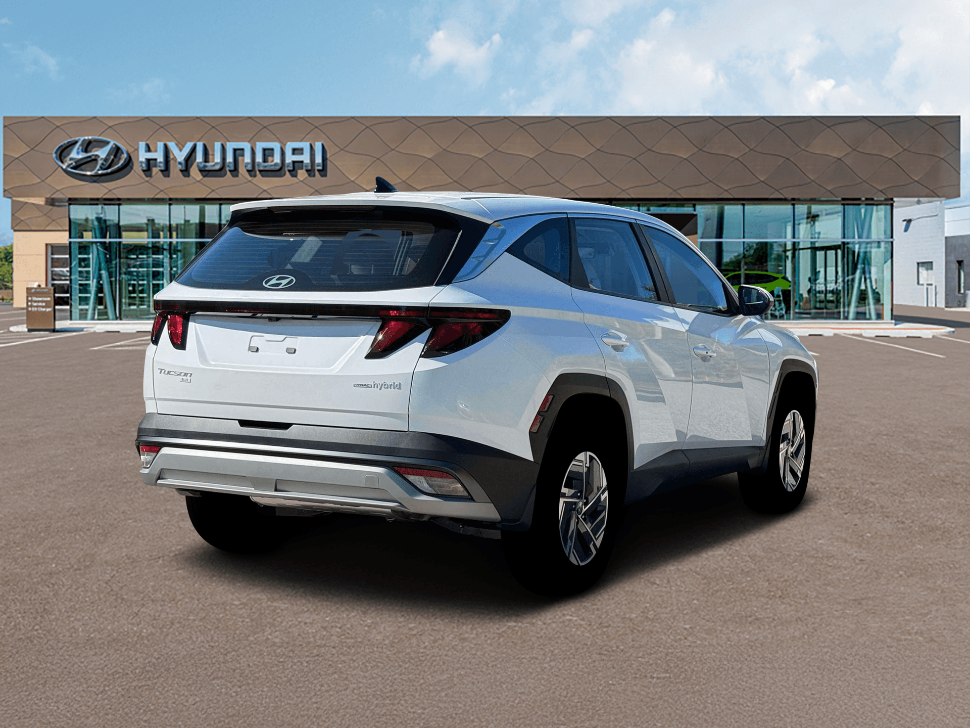 Hyundai Tucson Hybrid Blue Awd 4D Sport Utility - Thumbnail 8
