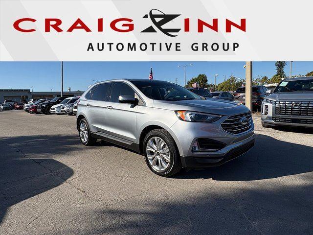 Ford Edge Titanium In Hollywood Fl | 2Fmpk4K91Pba58523 | Toyota Of Hollywood'S Amazinn Used Cars - View 1
