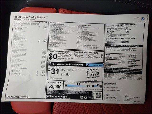 BMW 2 Series 228 Gran Coupe Fwd 4D Sedan - Thumbnail 15