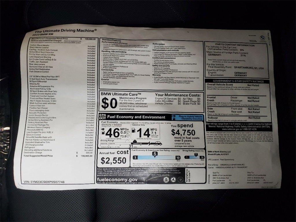 BMW Xm Awd 4D Sport Utility - Thumbnail 13