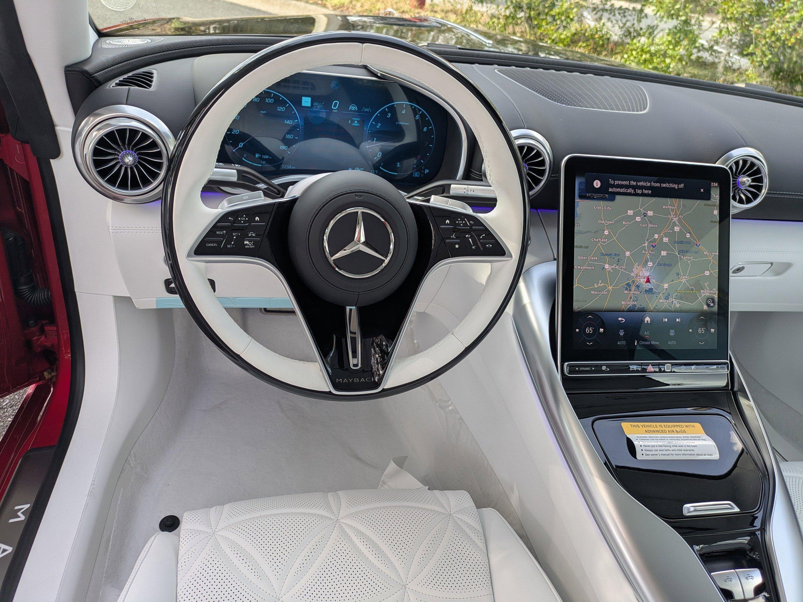 Mercedes-Benz Sl Convertible Maybach 680 Monogram Series With Navigation & Awd - Thumbnail 16