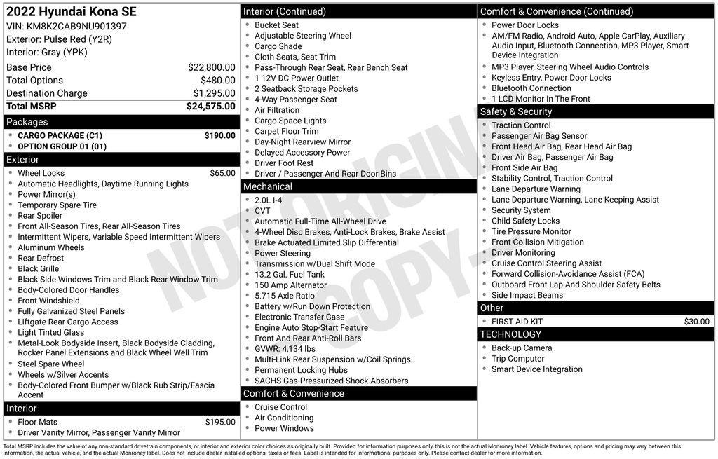 Hyundai Kona Se - Thumbnail 4