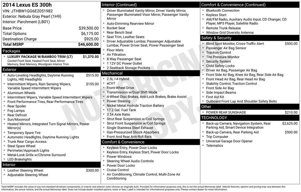 Lexus Es 300H - Thumbnail 5