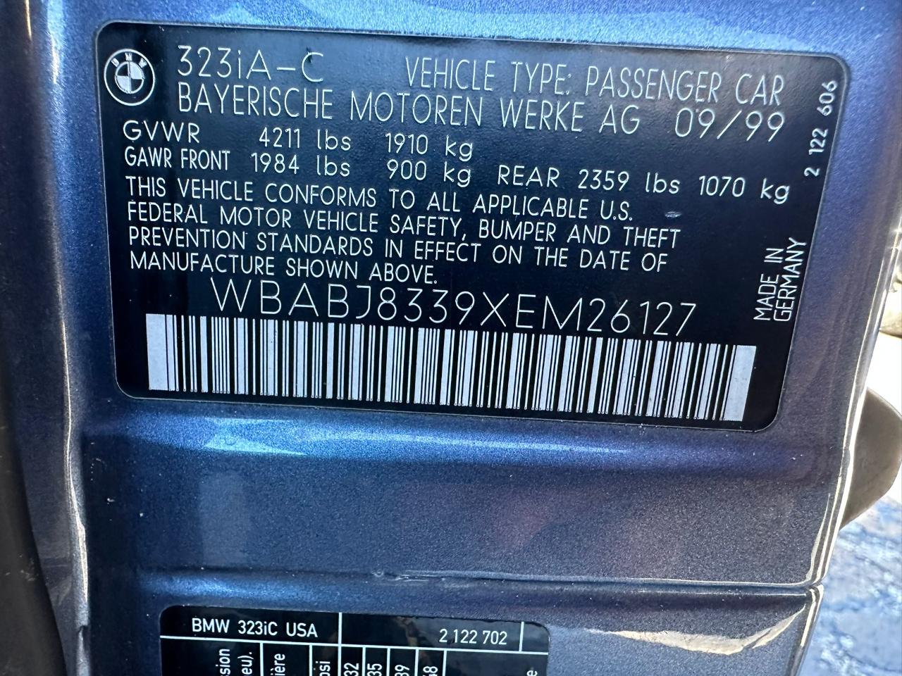 BMW 3-Series323Ic - Thumbnail 16