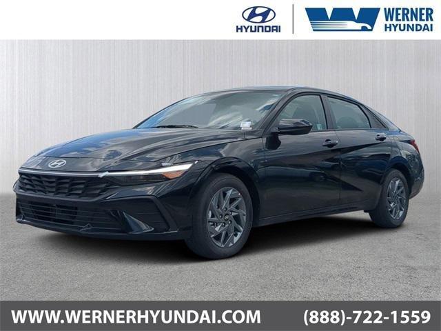 Hyundai Elantra Hybrid Blue Fwd 4D Sedan - View 1