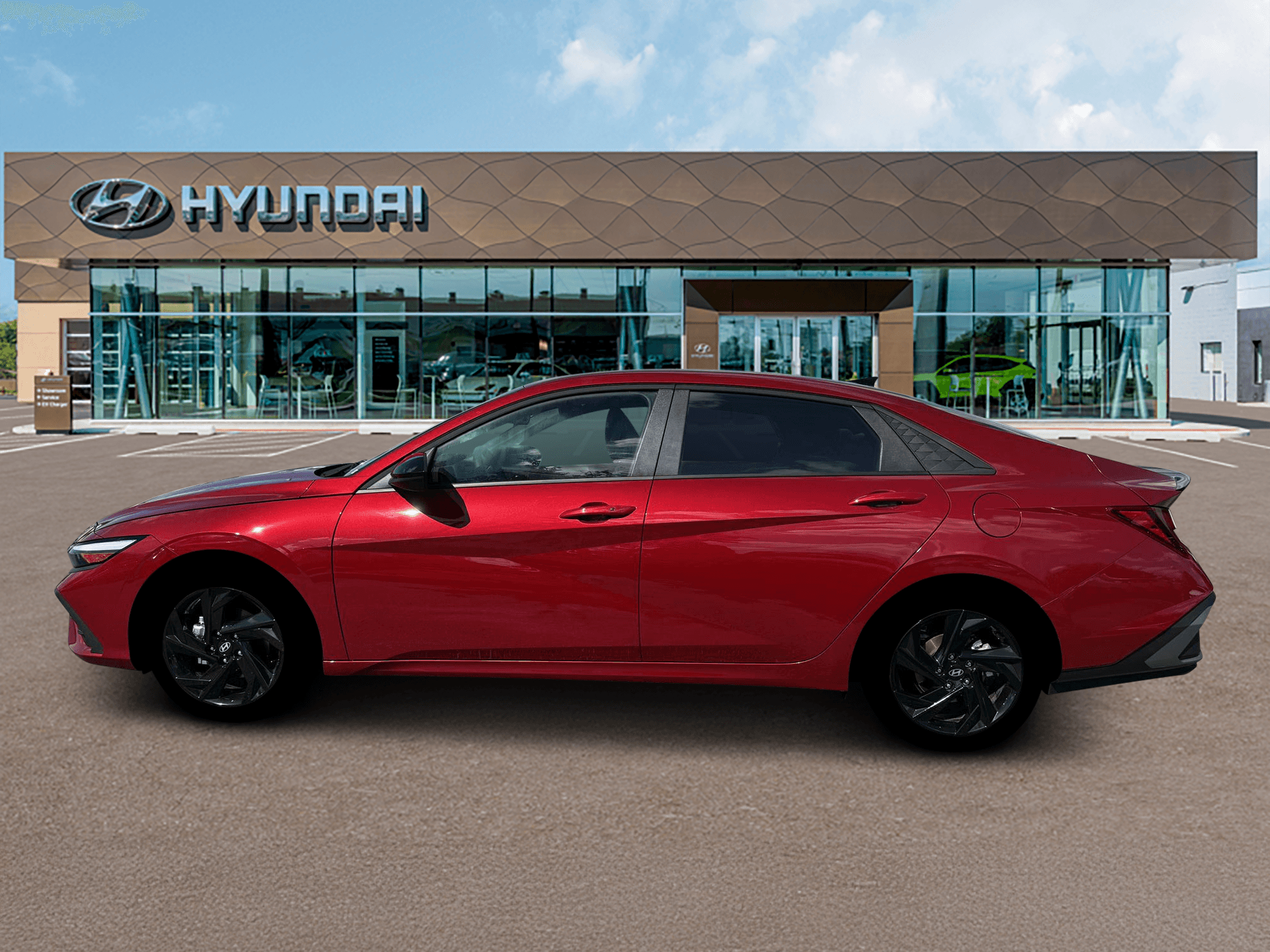 Hyundai Elantra Sel Sport Fwd 4D Sedan - Thumbnail 4