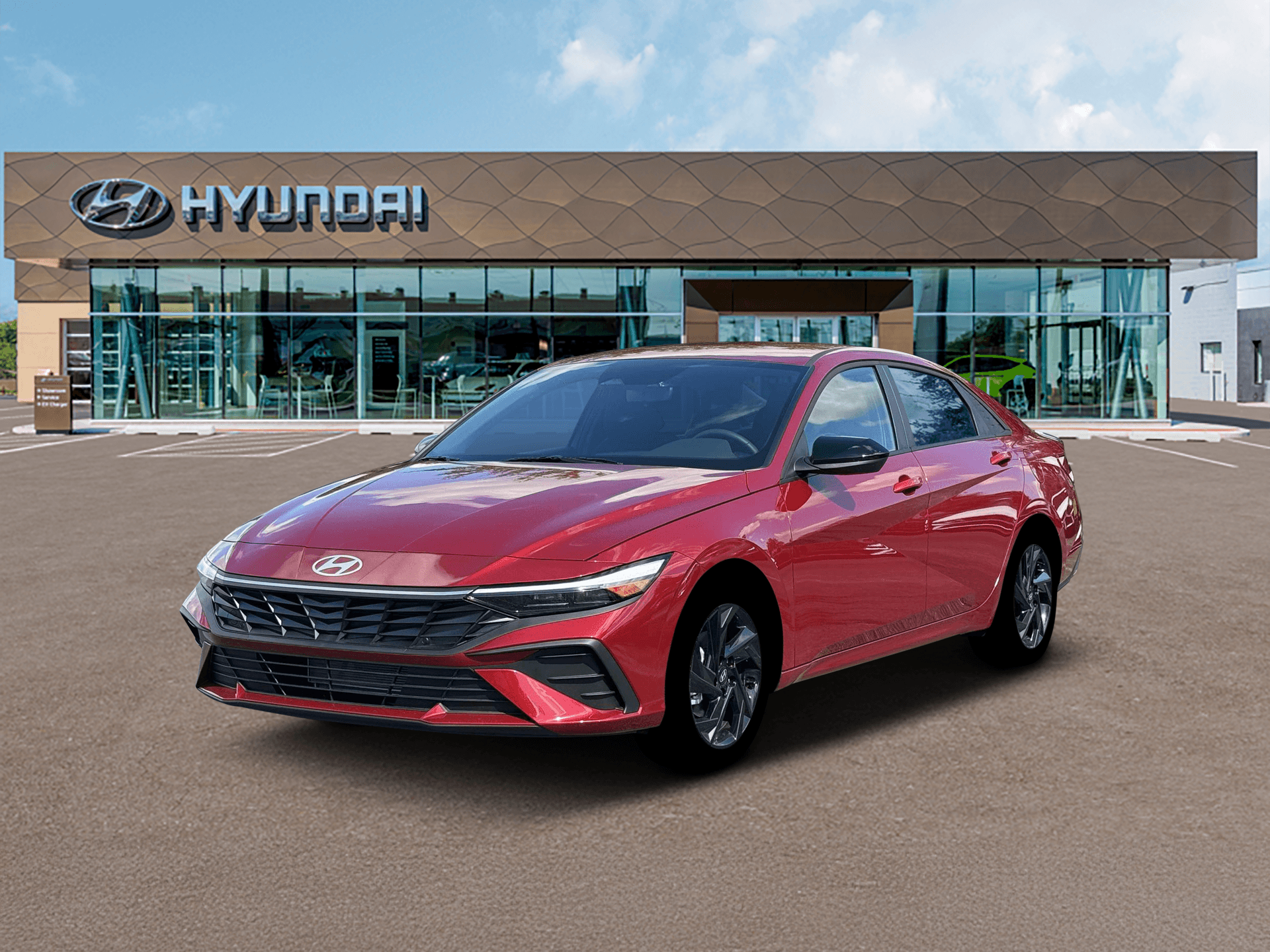 Hyundai Elantra Sel Sport Fwd 4D Sedan - Thumbnail 2
