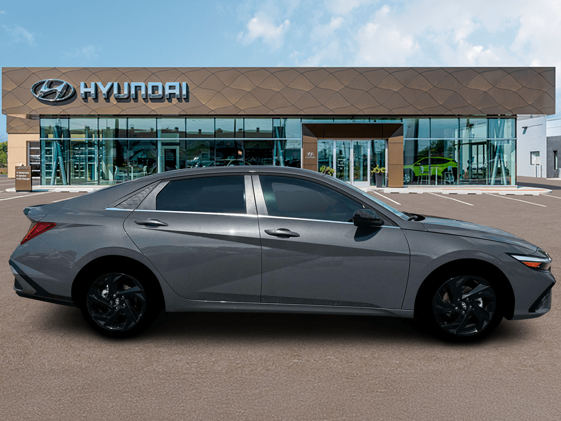 Hyundai Elantra Sel Sport Premium Fwd 4D Sedan - Thumbnail 10