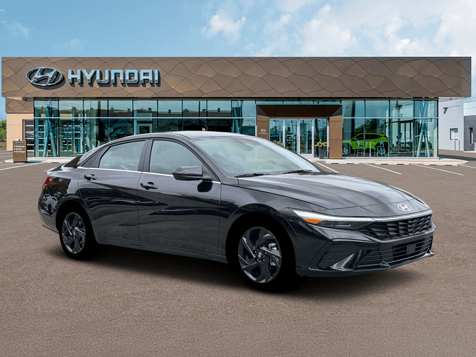 Hyundai Elantra Sel Sport Premium Fwd 4D Sedan - Thumbnail 11